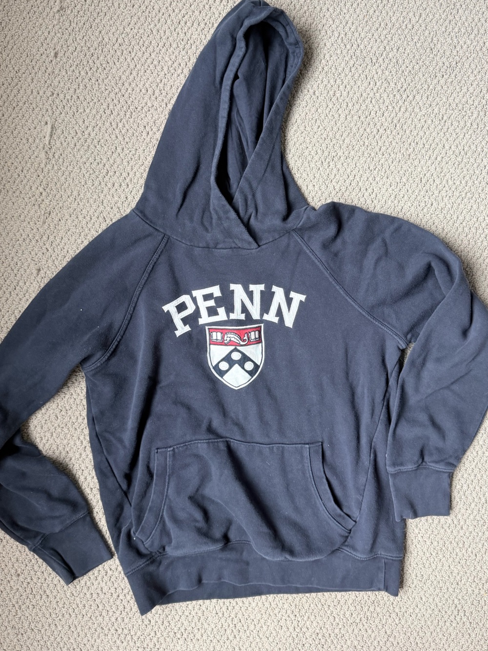 League Gray Hooded Pullover